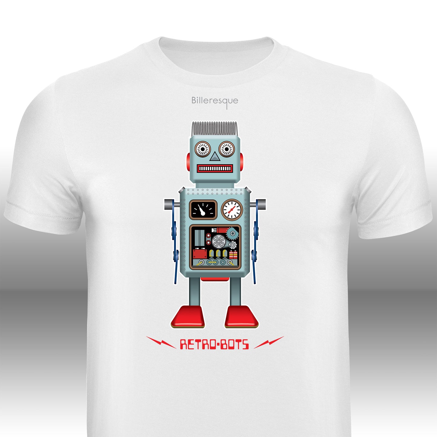RetRobots Coil Head T-Shirt