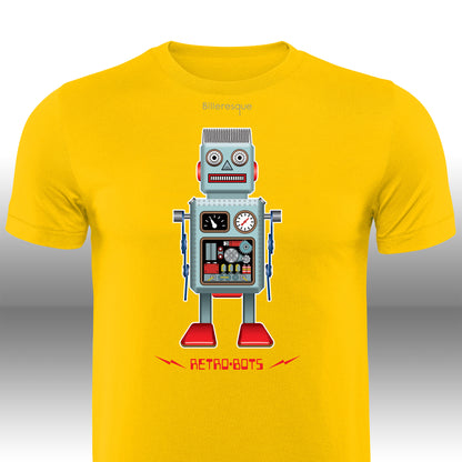 RetRobots Coil Head T-Shirt