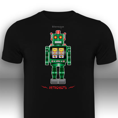 RetRobots Green Bandit T-Shirt