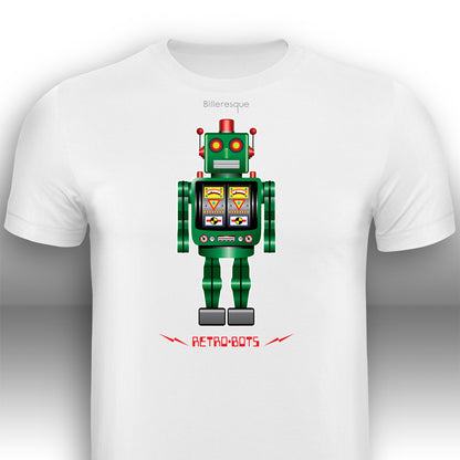 RetRobots Green Bandit T-Shirt