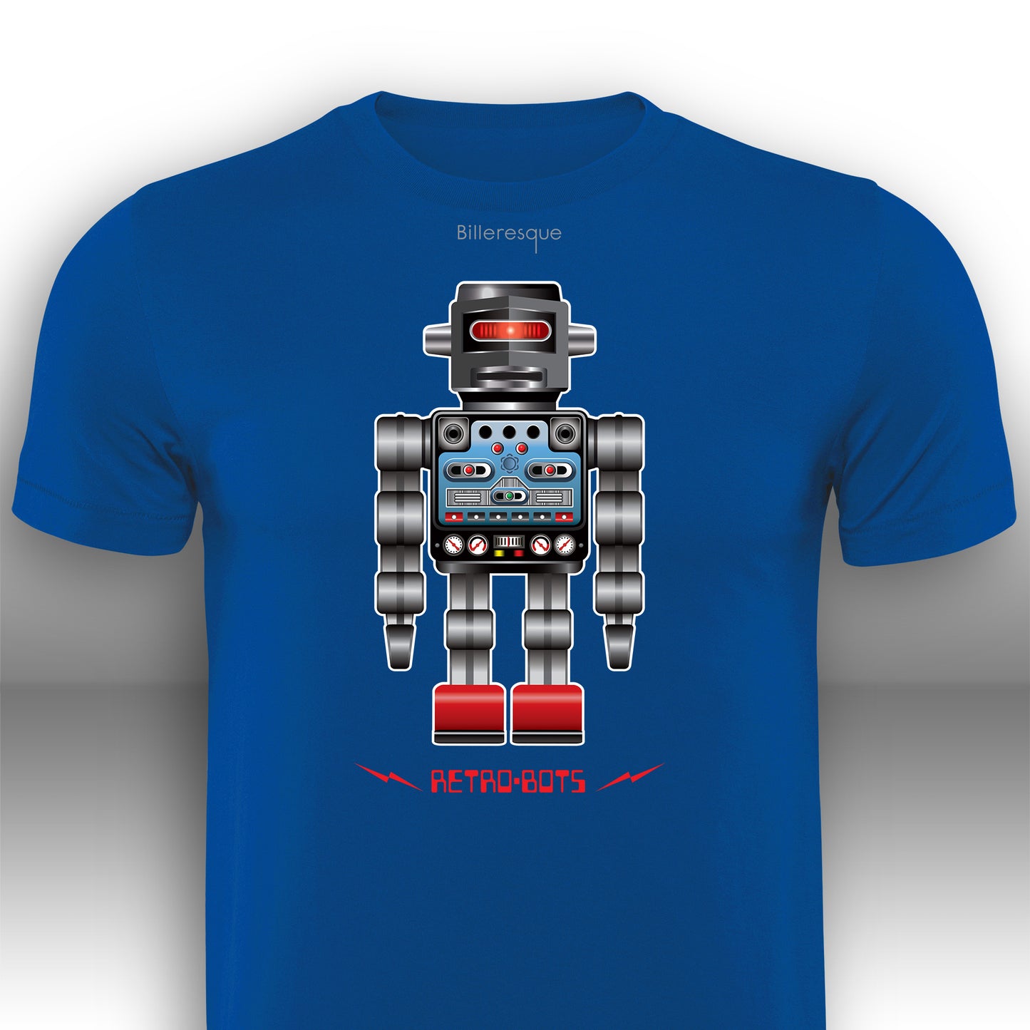 RetRobots Chrome Man T-Shirt