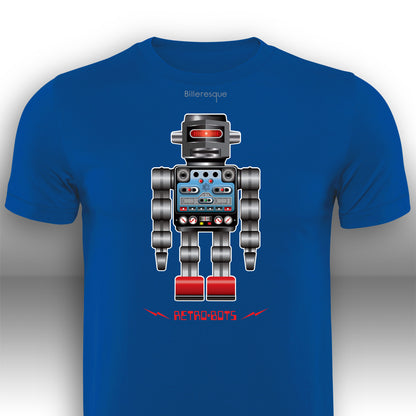 RetRobots Chrome Man T-Shirt
