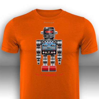 RetRobots Chrome Man T-Shirt