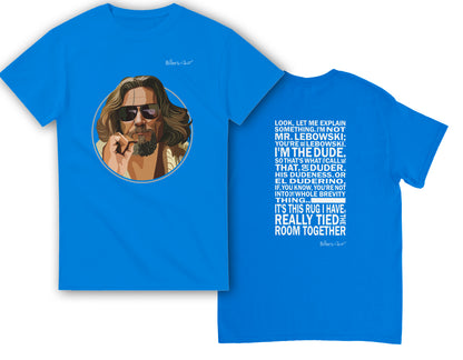 The Big Lebowski Movie T Shirt - Dude Quote - T Shirt Film
