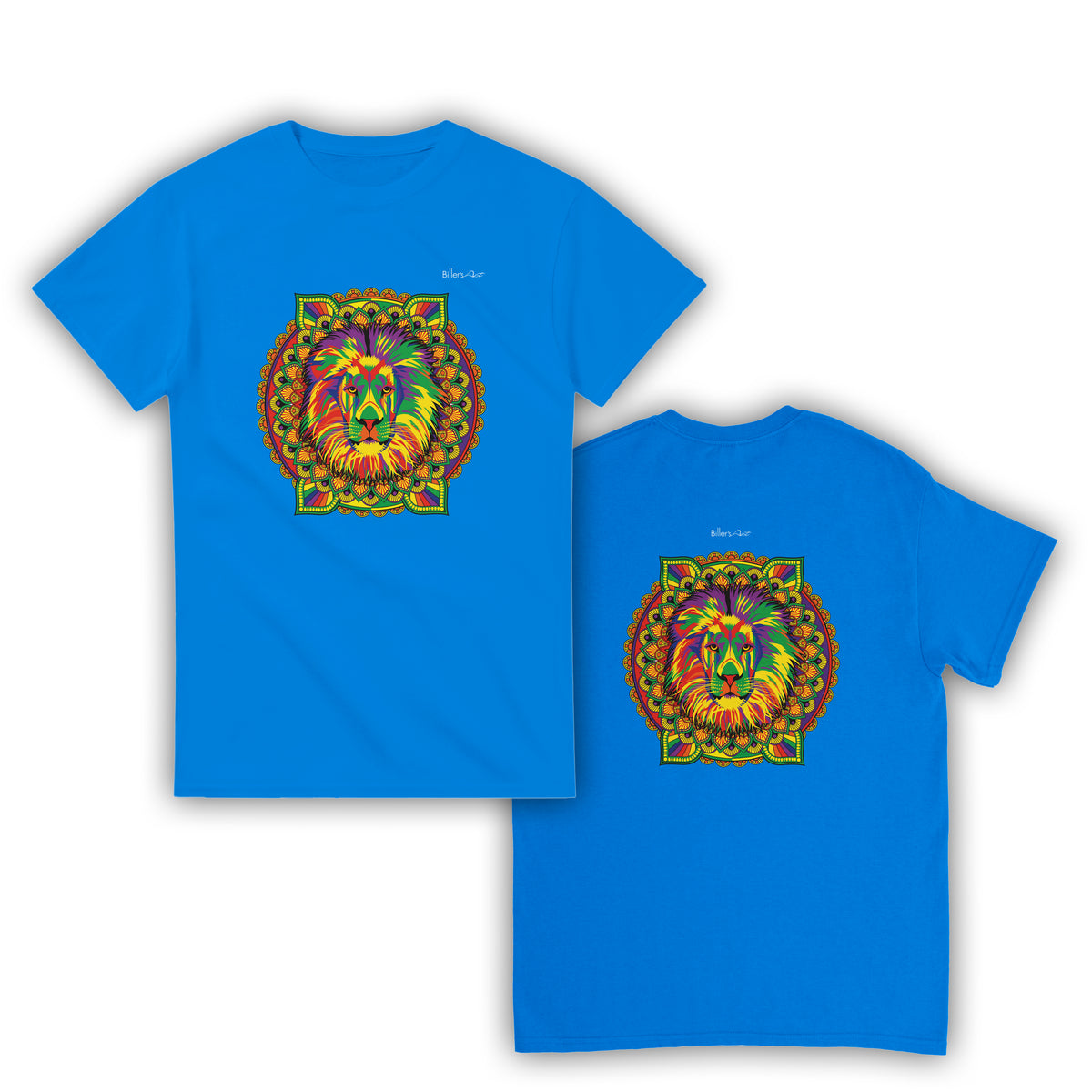 Spectrum Lion Mandala T-Shirt