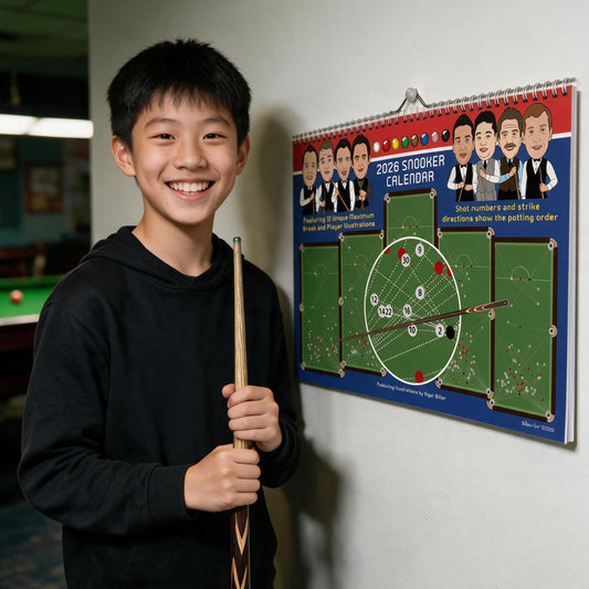Snooker 2026 Calendar of Maximum 147 Breaks