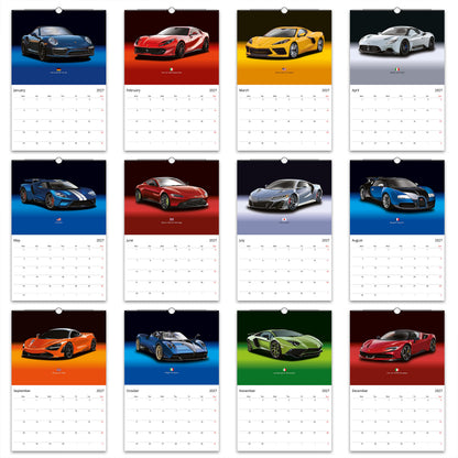 2027 Supercar Hi-Definition Christmas Calendar EU