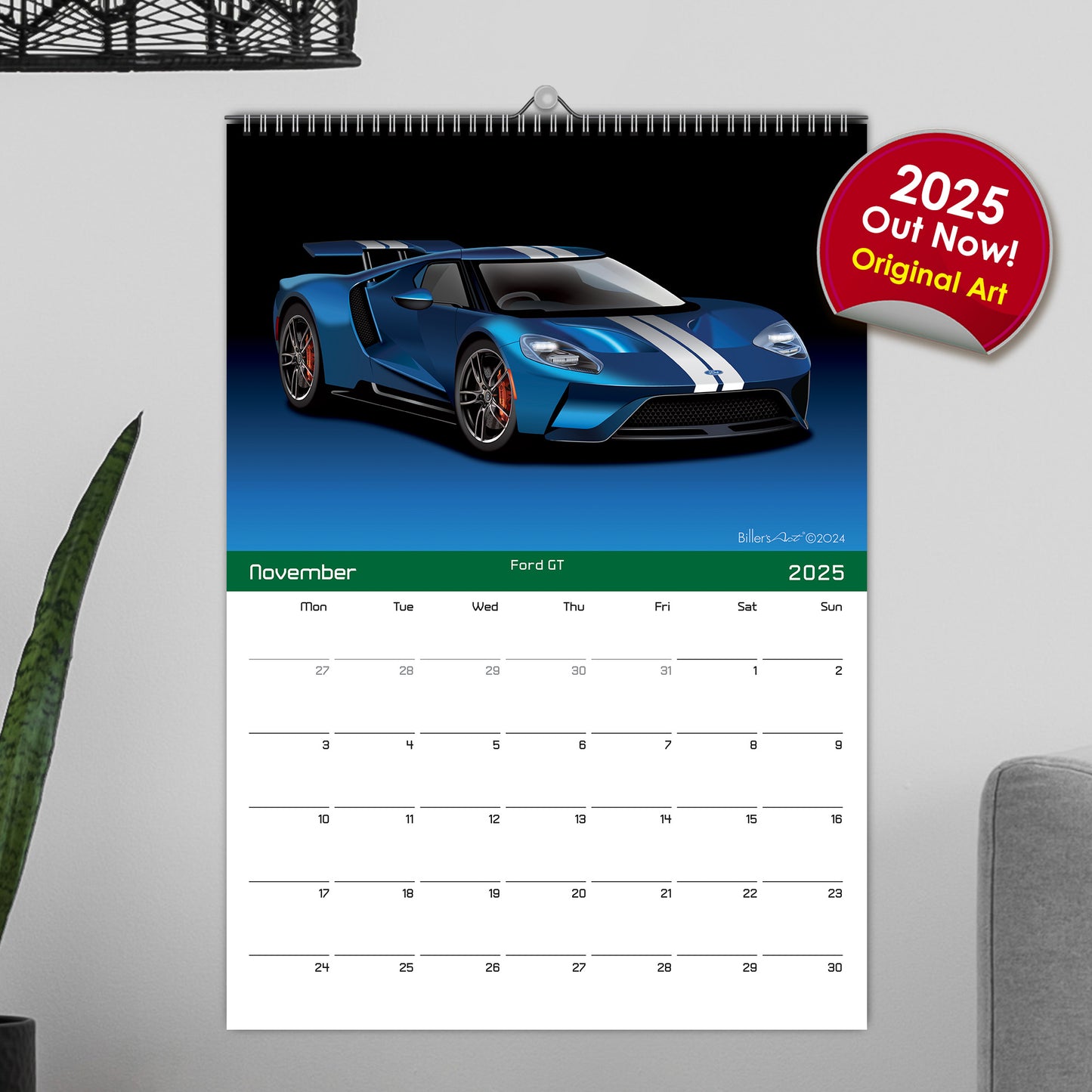 2025 Supercars Calendar - fast cars calendar