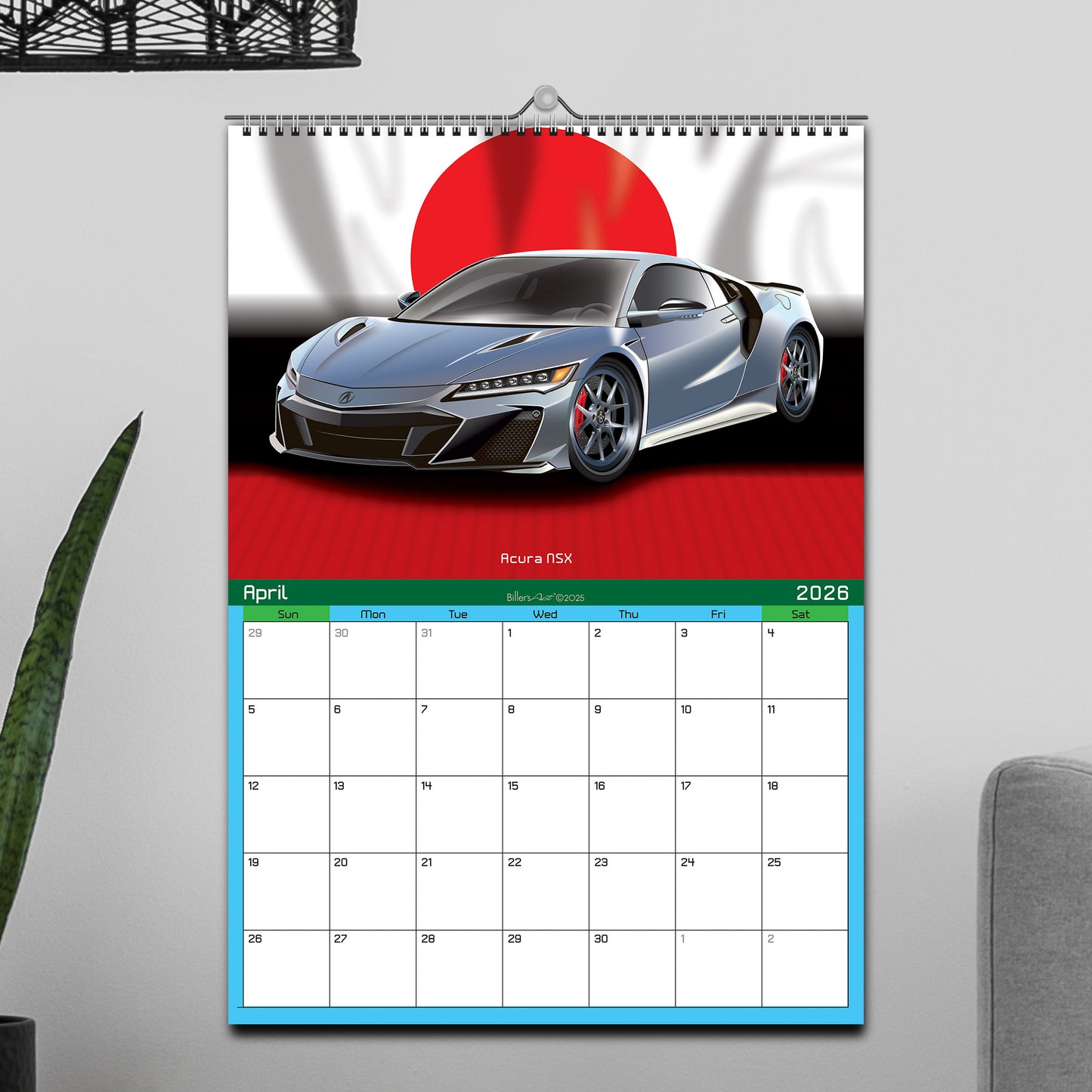 2026 Supercars Calendar on Flag Backgrounds