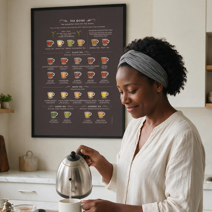 Tea Guide Print (Framed or Unframed)