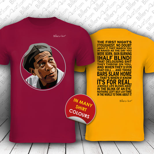 The Shawshank Redemption Movie T Shirt - Red Quote - T Shirt Film
