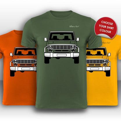 Toyota Landcruiser Front View Super Cool T-Shirt