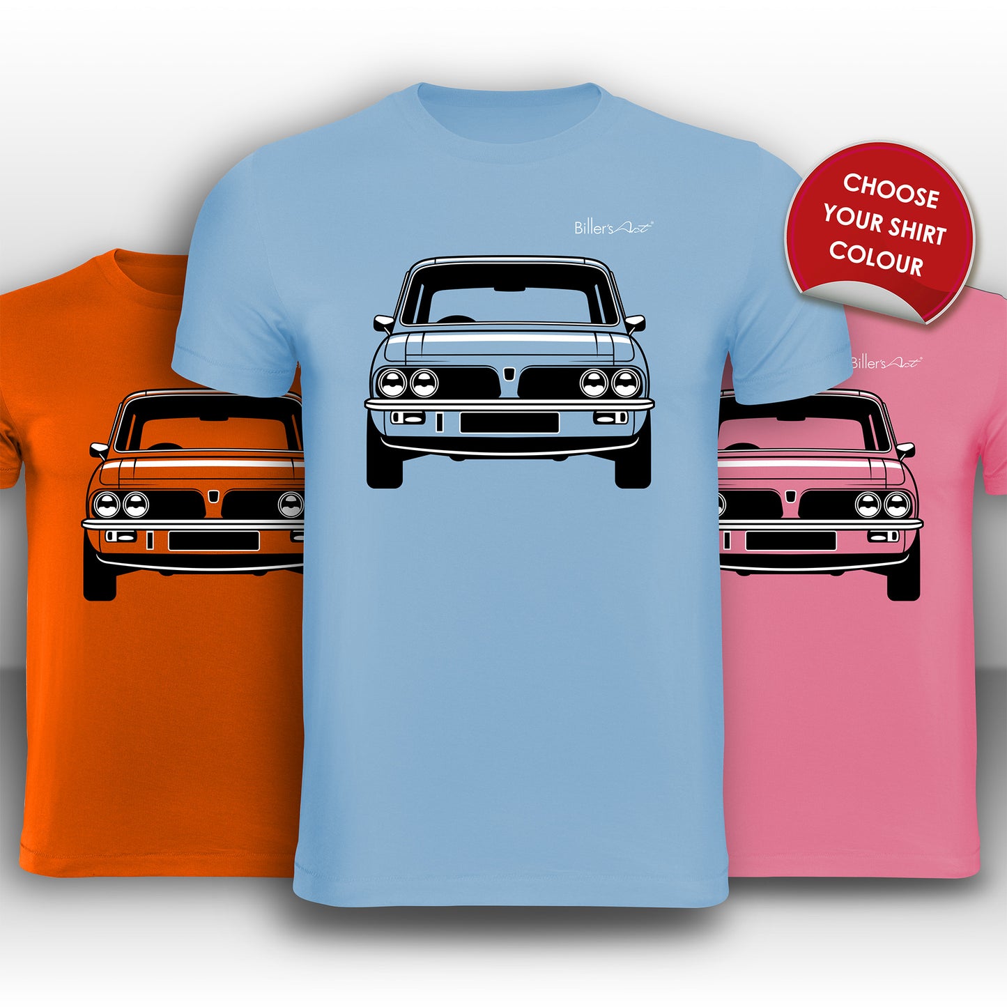 Triumph 1600 Dolomite Front View Super Cool T-Shirt