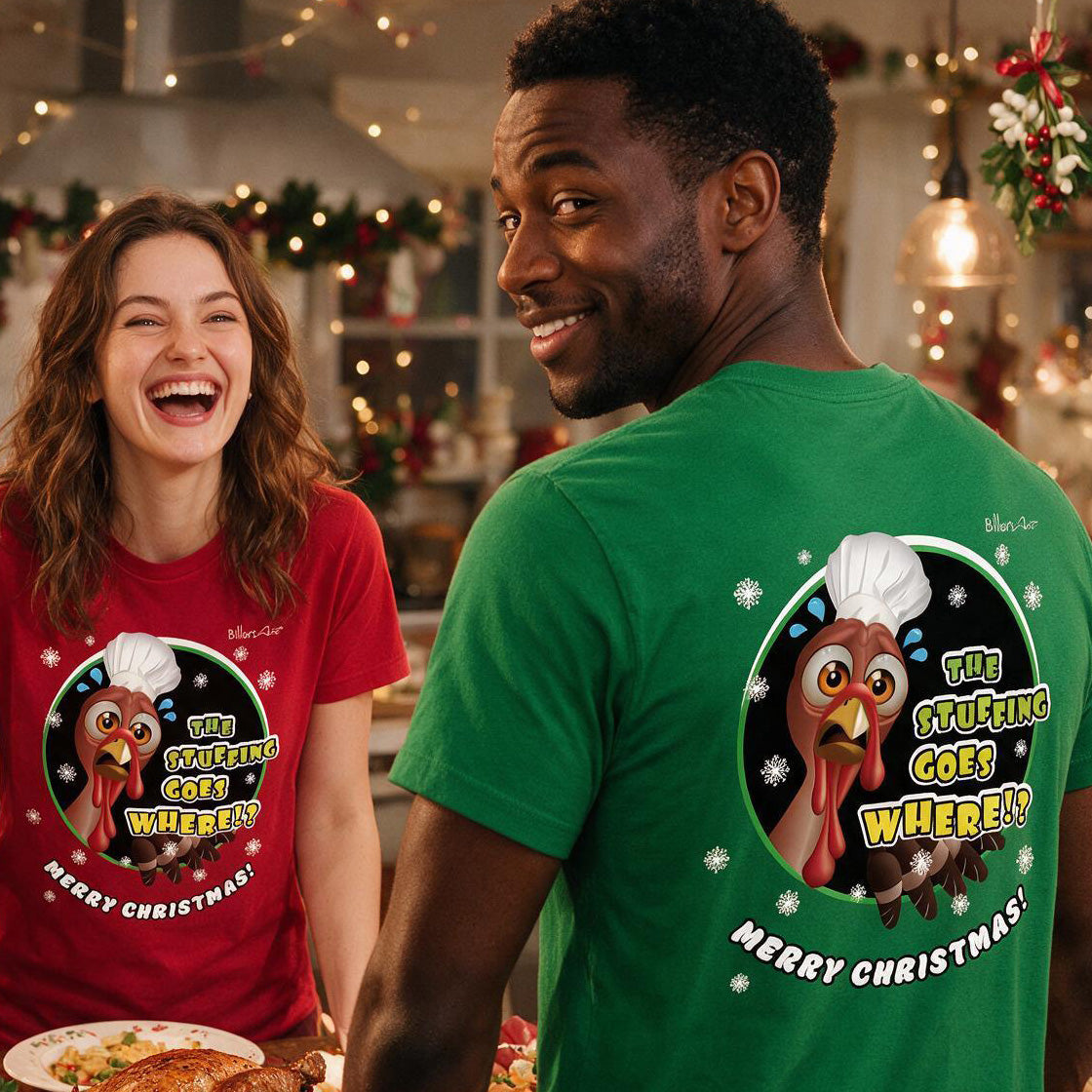 Turkey Stuffing Fun Christmas T-Shirt