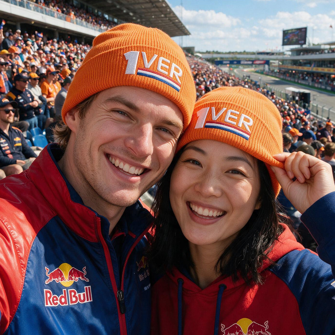 Max Verstappen Embroidered F1 Beanie