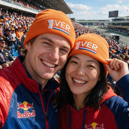 Max Verstappen Embroidered F1 Beanie