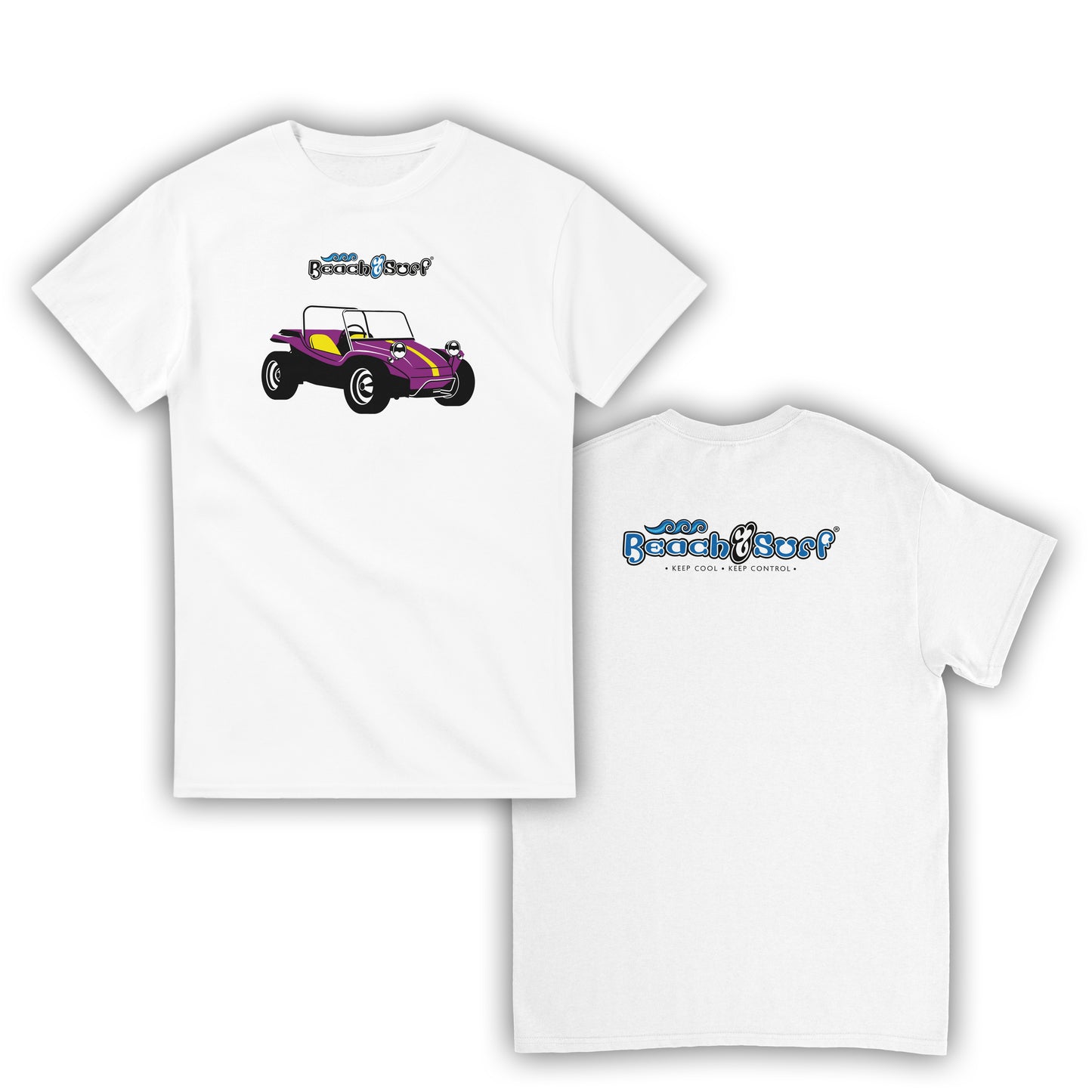 Beach Buggy T-Shirt - BEACH & SURF Adult Leisure Wear
