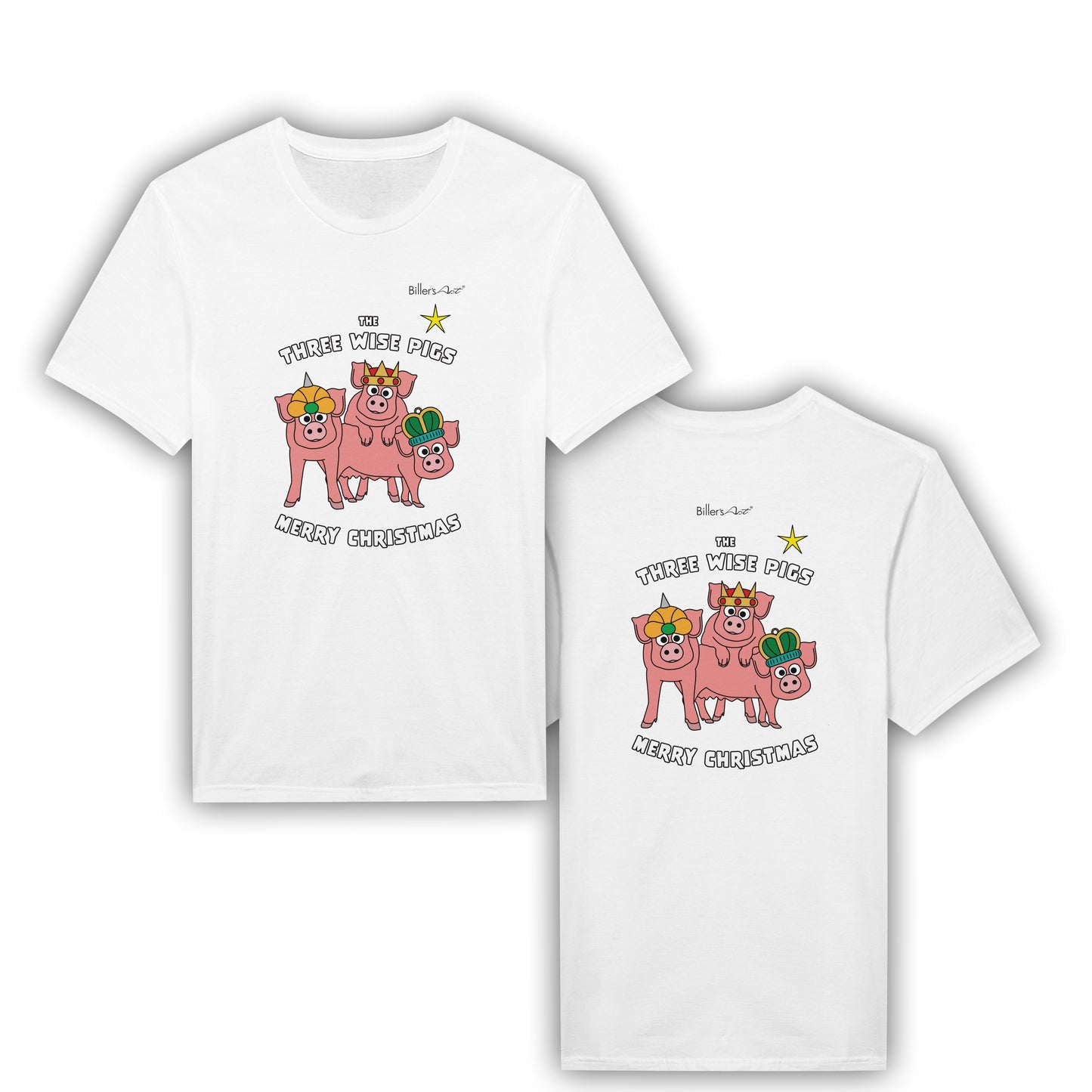 Pigs Don't Fly - 3 Wise Pigs Womens' Slim Fit T-Shirt