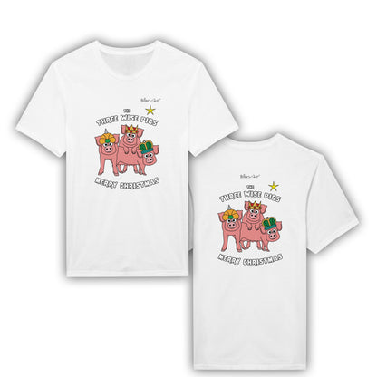 Pigs Don't Fly - 3 Wise Pigs Womens' Slim Fit T-Shirt