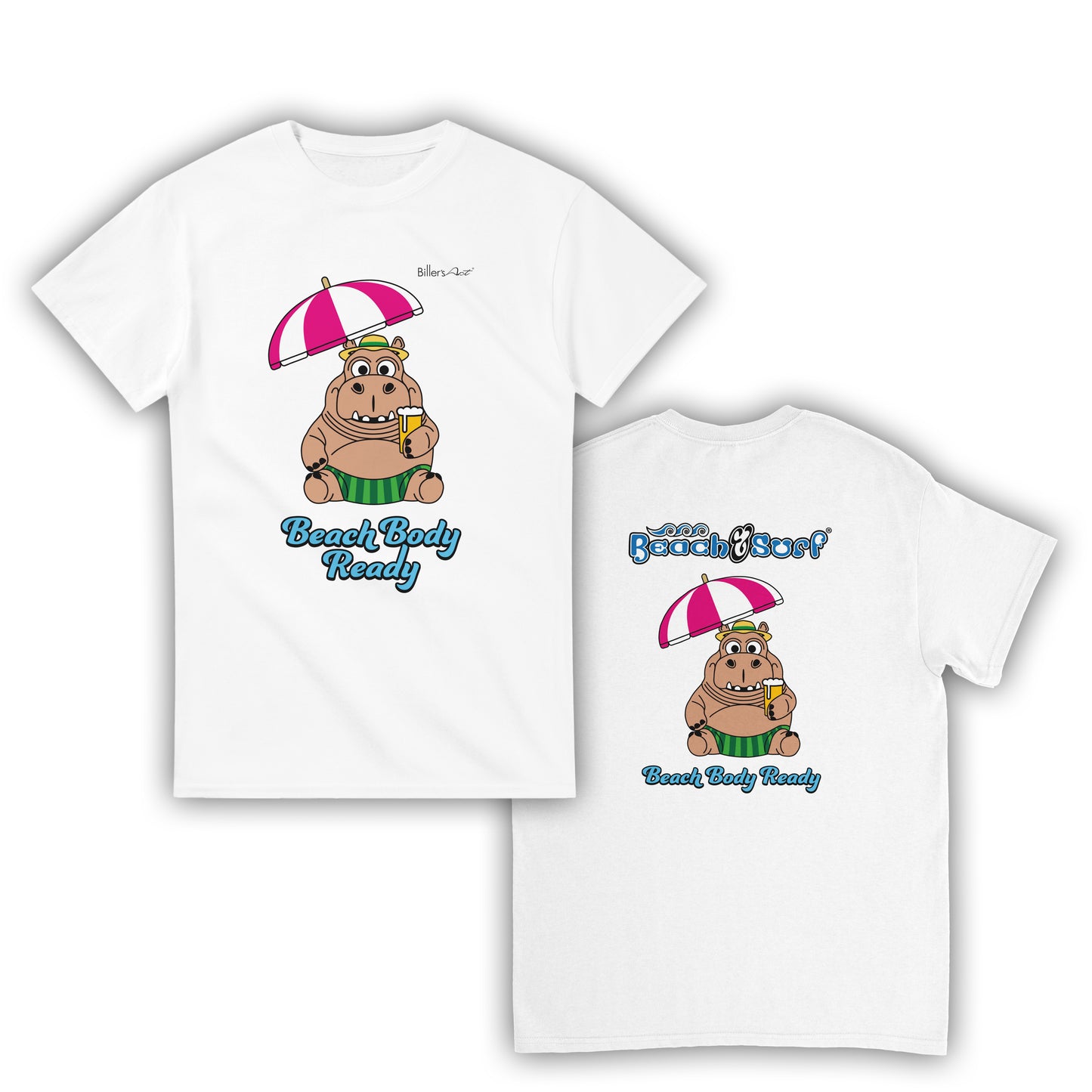 Beach Body Ready Hippo T-Shirt