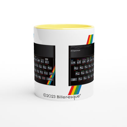 Retro Iconic ZX Spectrum 48k Computer Mug beautifully drawn retro print 60s 70s 80s memorabilia