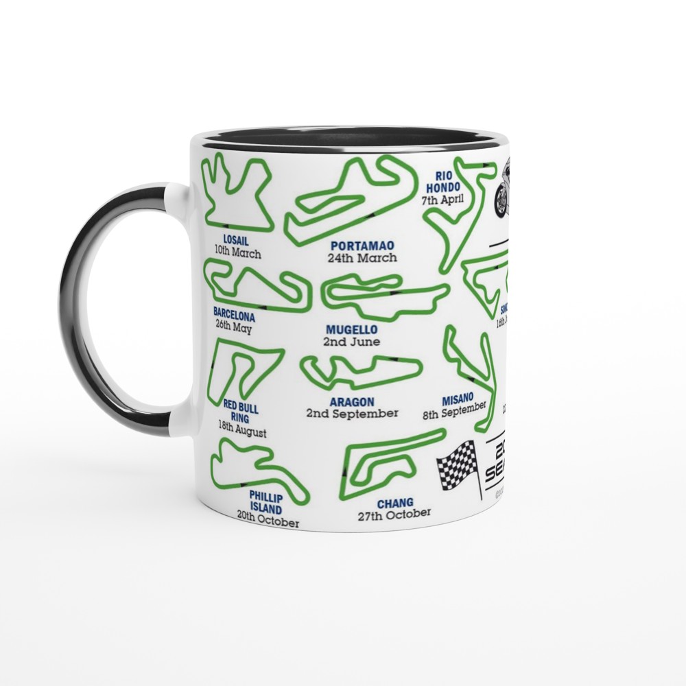 MotoGP 2024 Fixtures Mugs - 2024 Season Fixture Mugs - All MotoGP Races