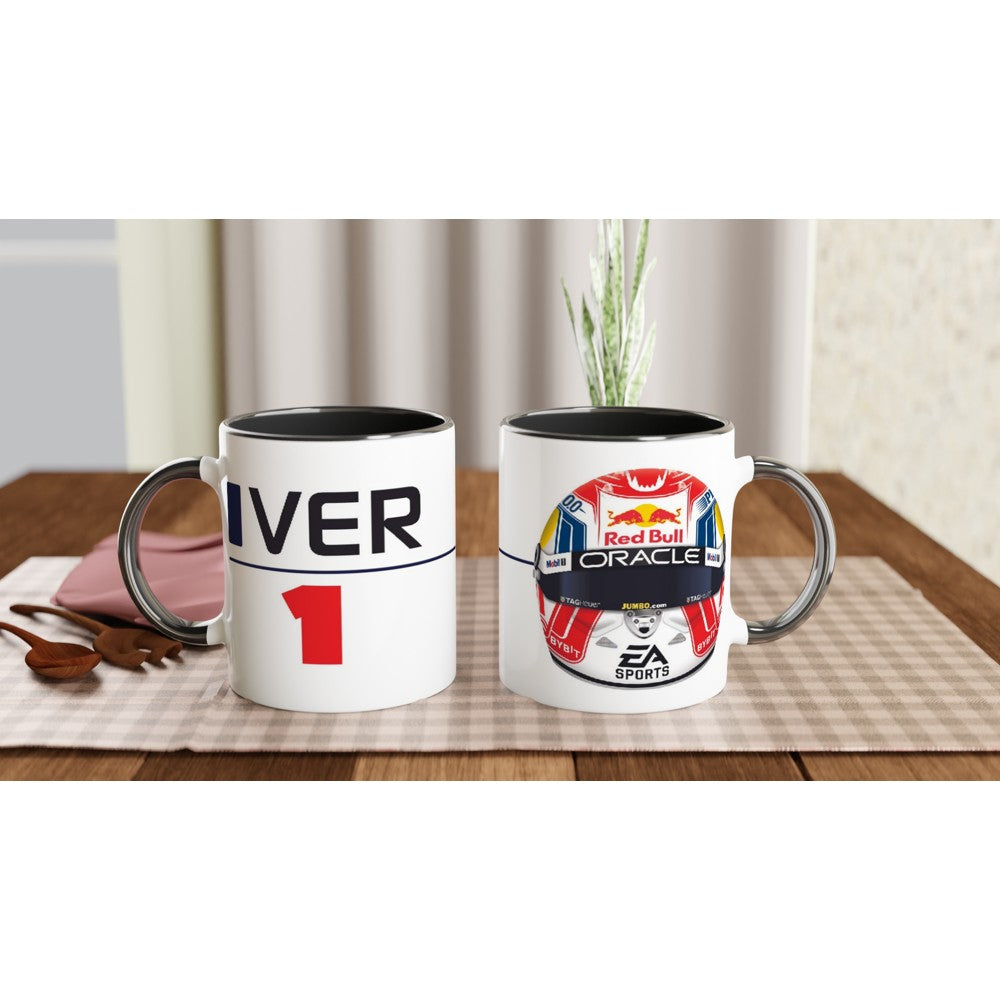 Max Verstappen Formula 1 2023 Helmet Mug - Formula 1 gift mug