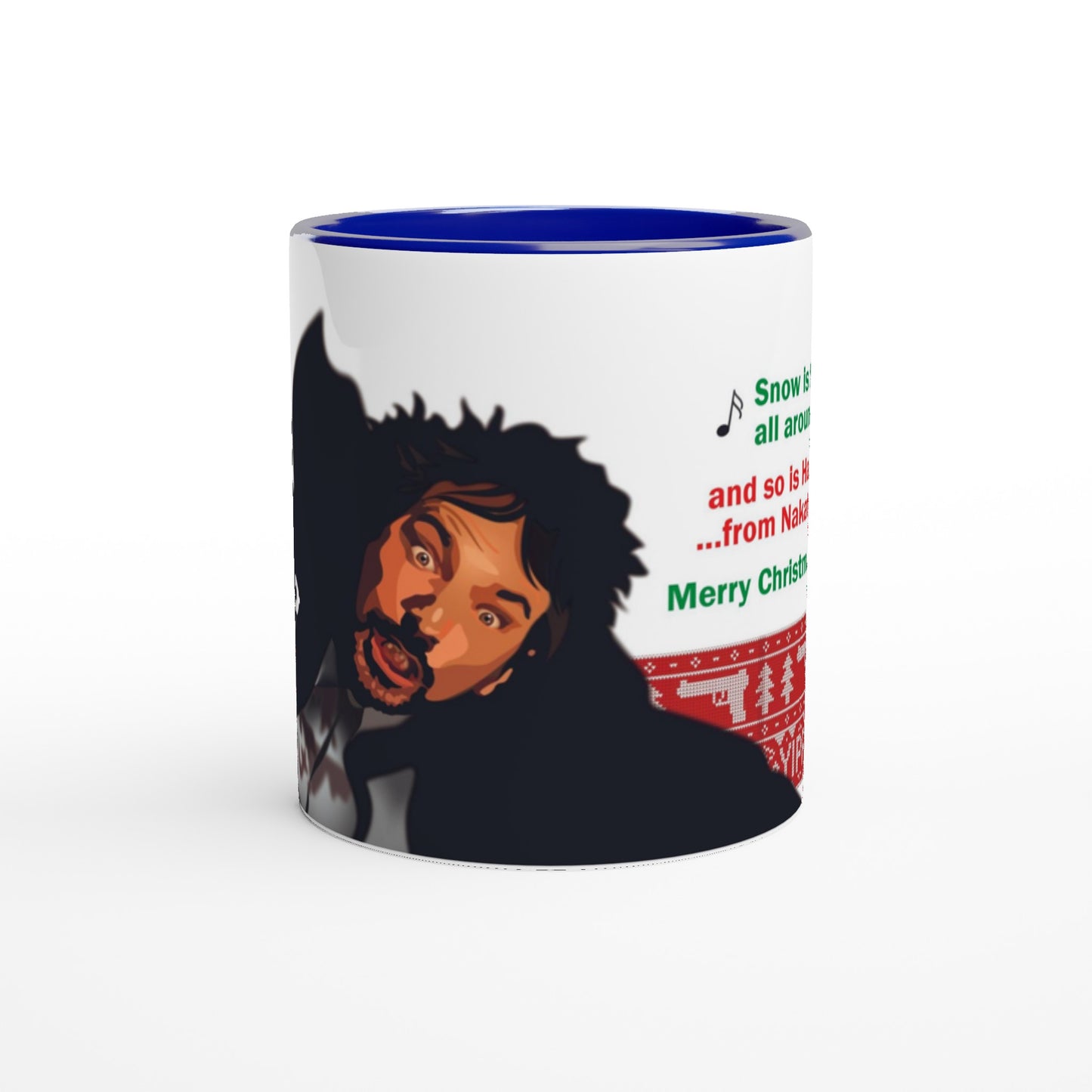 Die Hard Hans Gruber Movie Mug