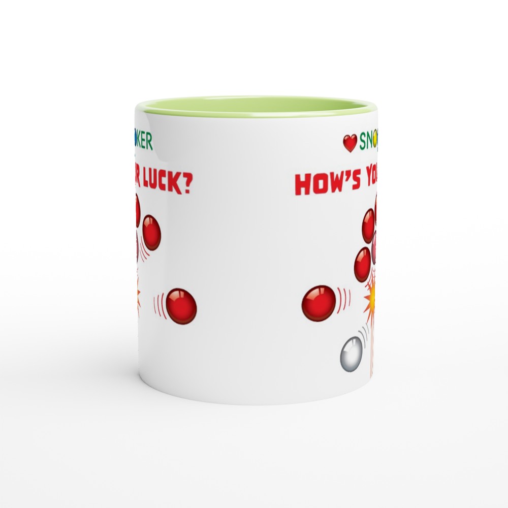 Snooker How's Your Luck fun Sports Mug