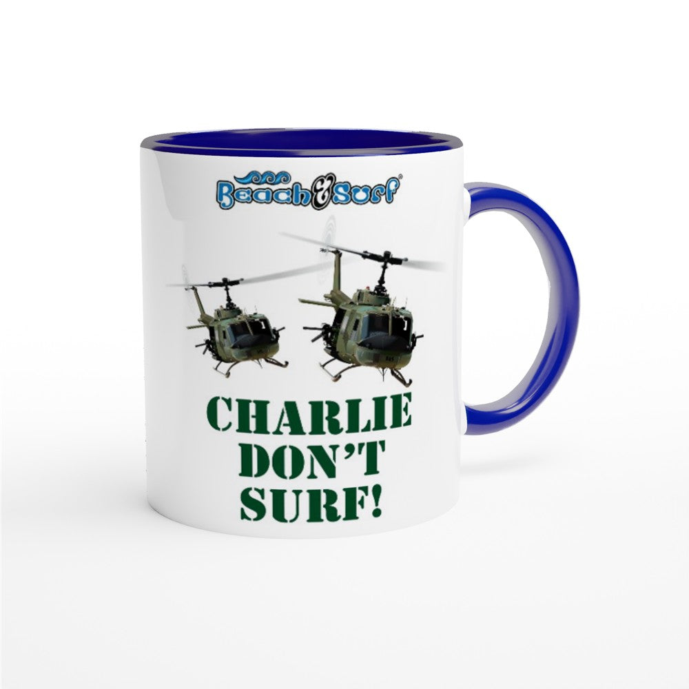 Charlie Don't Surf Mug - BEACH & SURF Leisure Gear