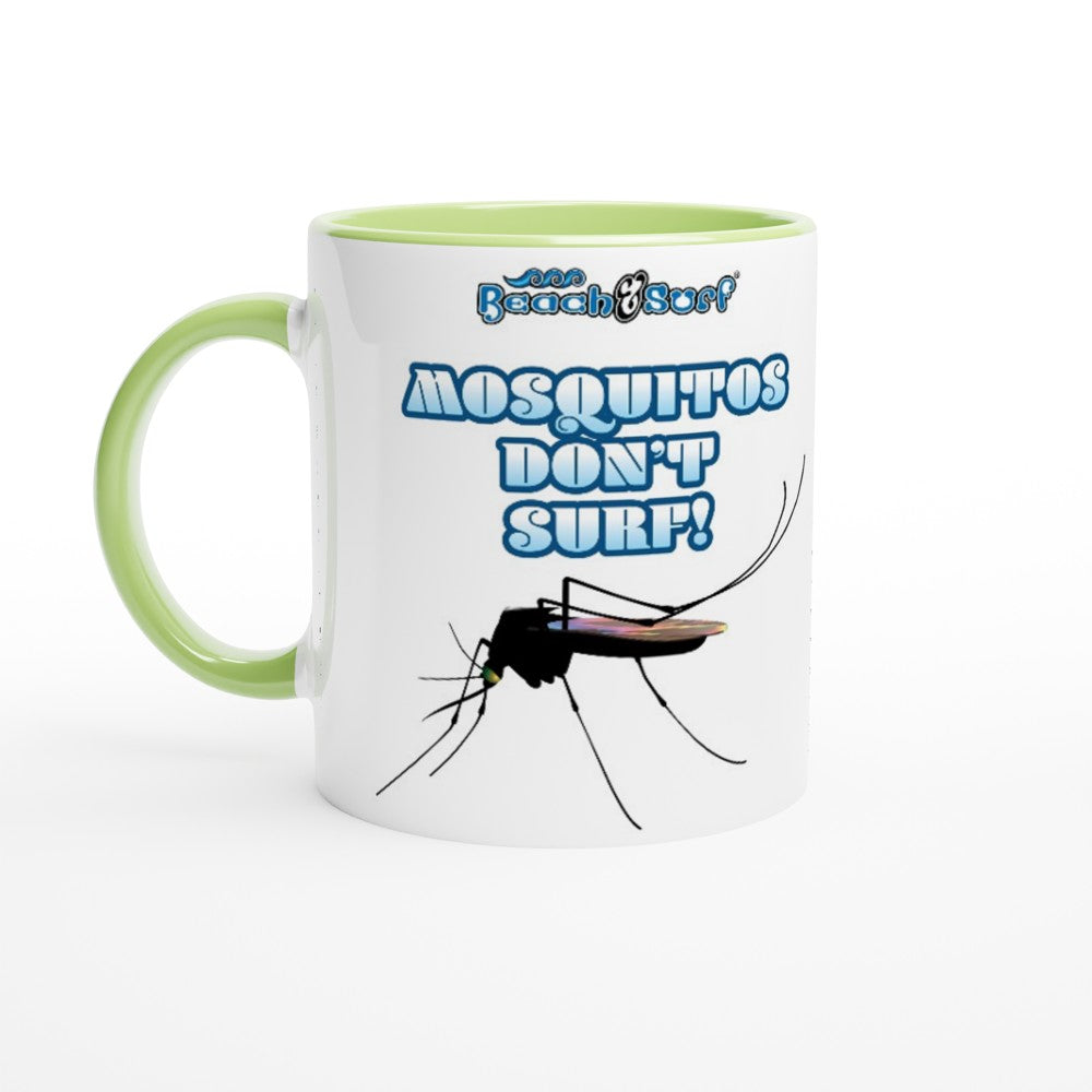 Mosquitos Don't Surf Mug - BEACH & SURF Leisure Gear