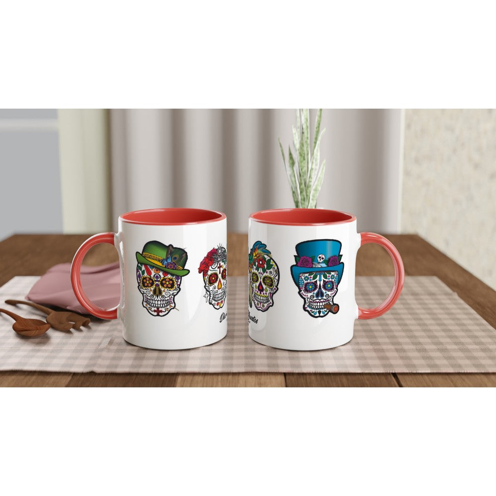 Day of the Dead Mug - Dia de los Muertos - Biller's Art