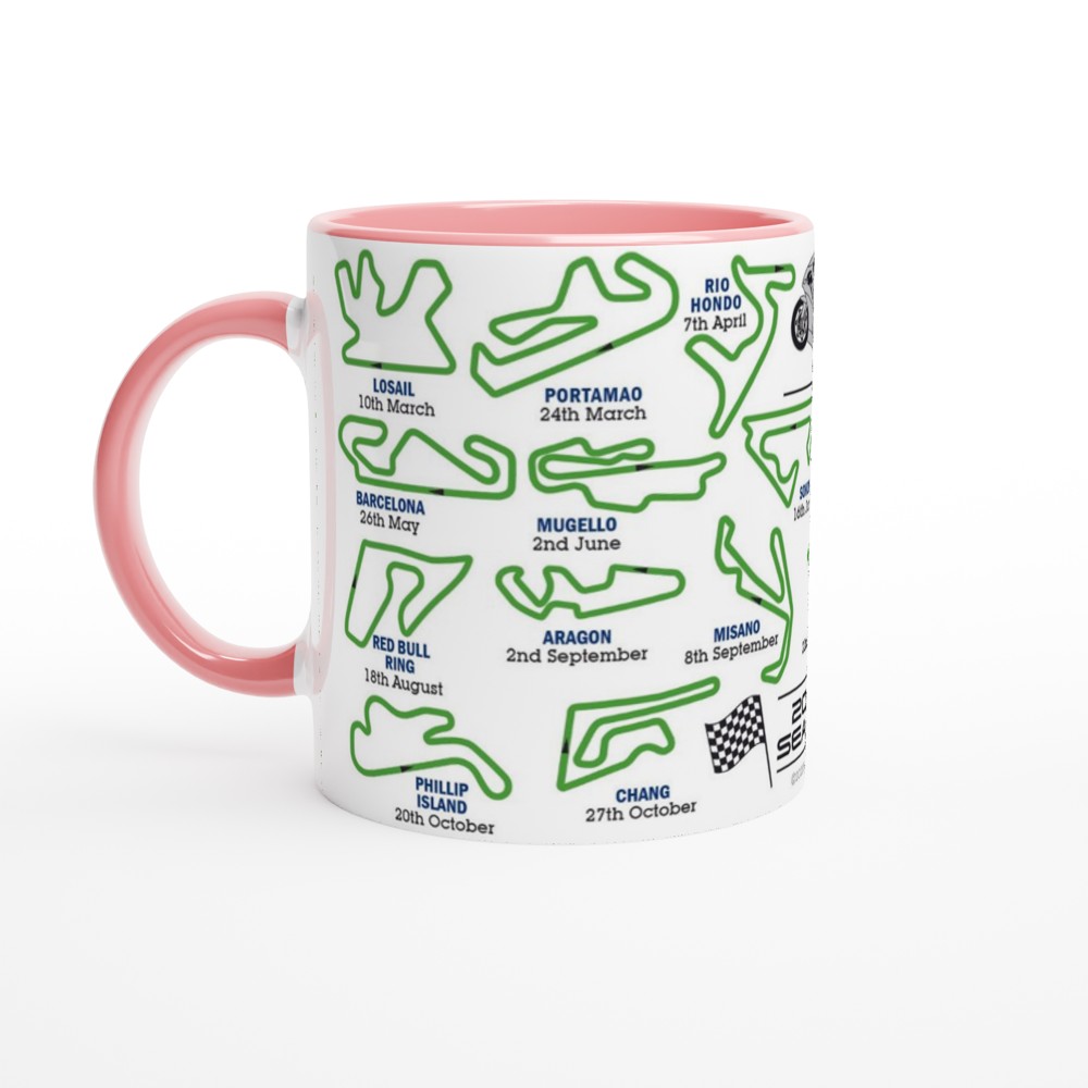 MotoGP 2024 Fixtures Mugs - 2024 Season Fixture Mugs - All MotoGP Races