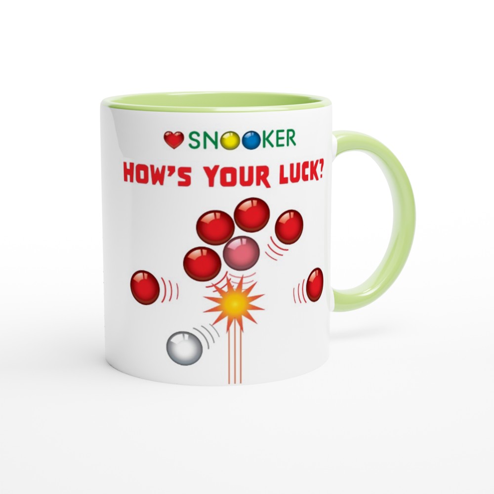 Snooker How's Your Luck fun Sports Mug