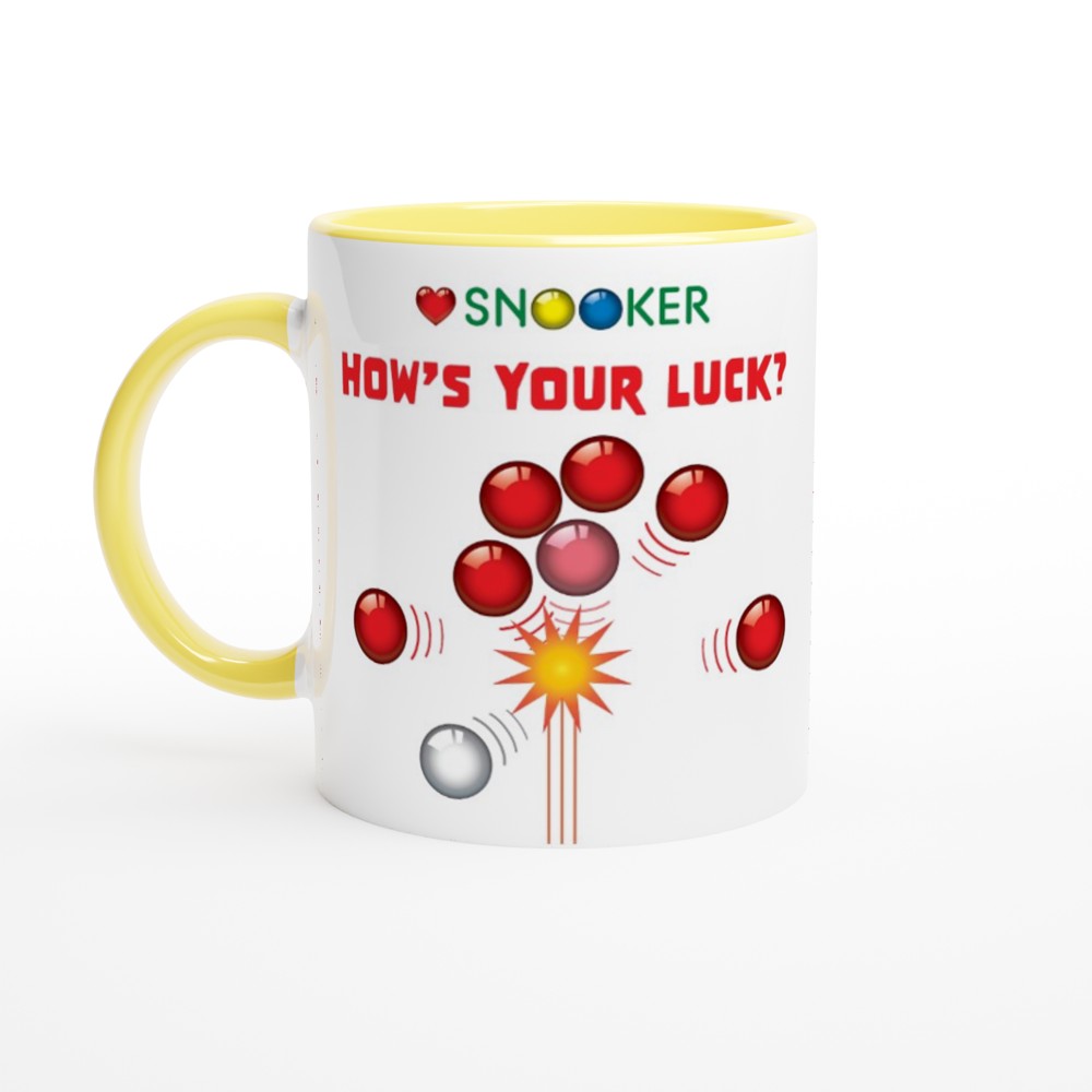 Snooker How's Your Luck fun Sports Mug