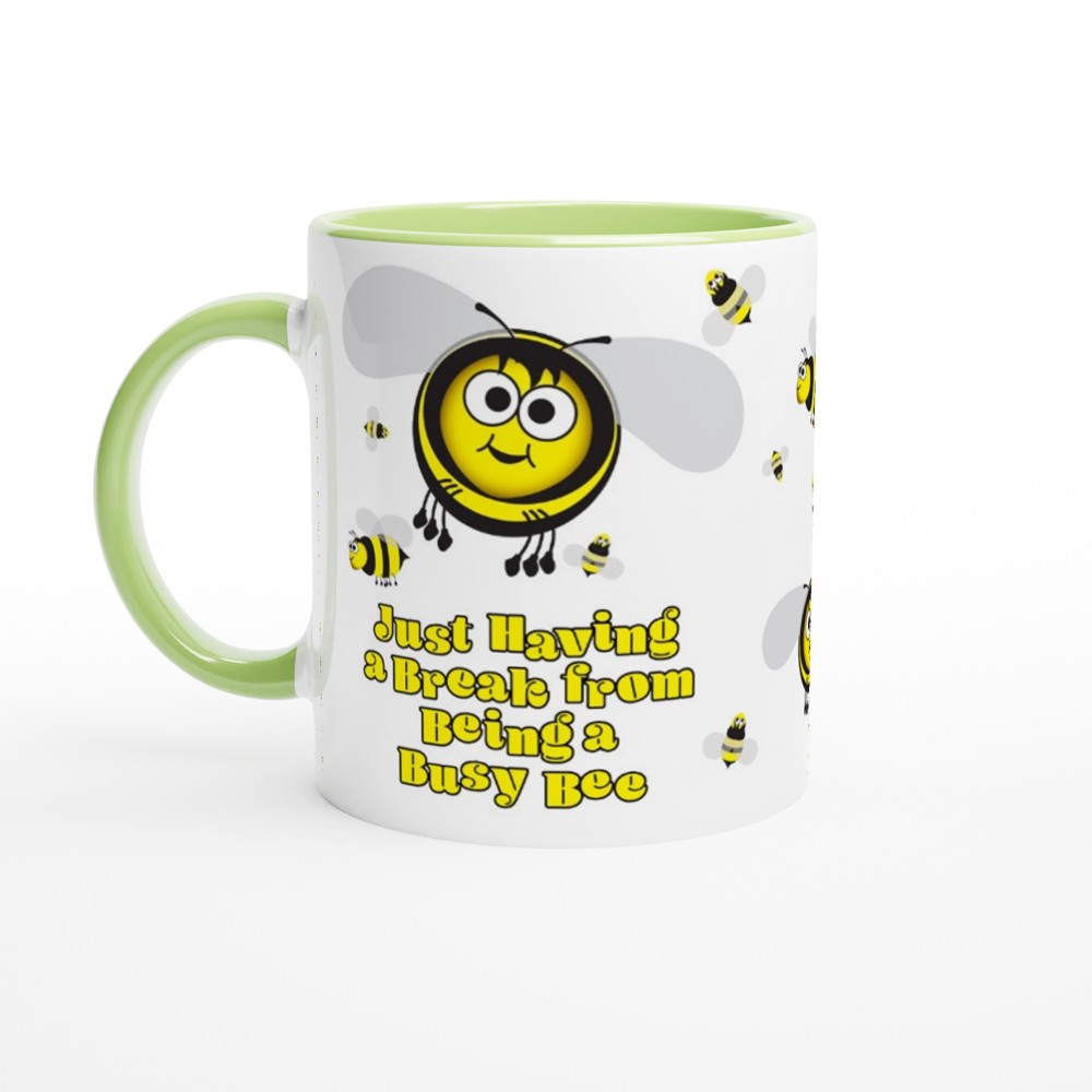 Busy as a Bee Fun Mug - Billers Art