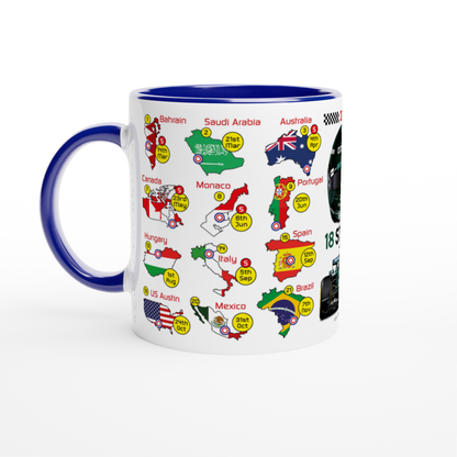 Lance Stroll 2027 Formula 1 Season Fixtures Racing Mug