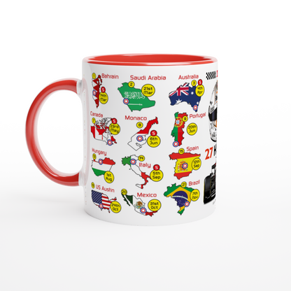 Nico Hulkenberg 2027 Formula 1 Season Fixtures Mug