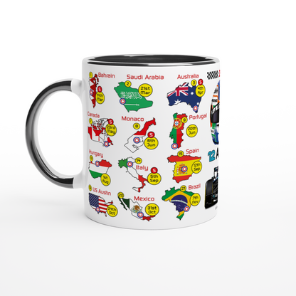 Andrea Kimi Antonelli 2027 Formula 1 Season Fixtures Mug