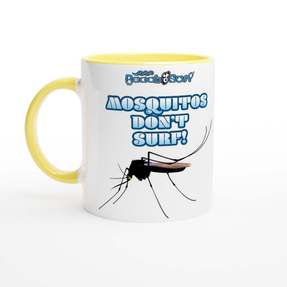 Mosquitos Dont Surf Mug