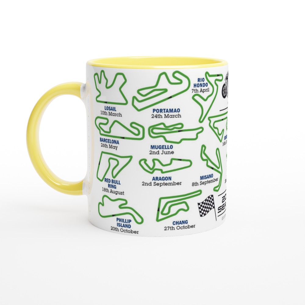 MotoGP 2024 Fixtures Mugs - 2024 Season Fixture Mugs - All MotoGP Races