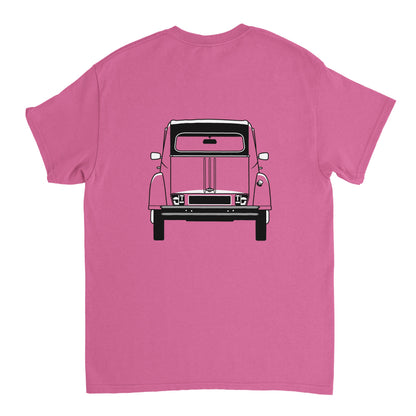 Citroen 2CV Front & Back View Super Cool T-Shirt