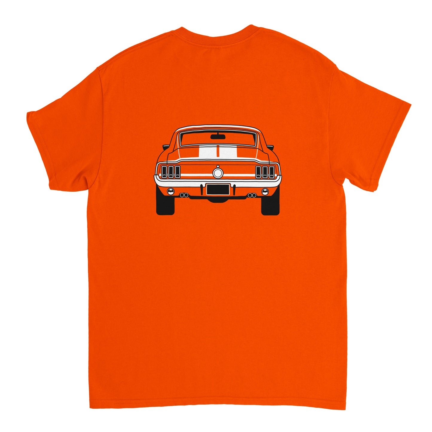 Ford Mustang 302 Front & Back View Super Cool T-Shirt