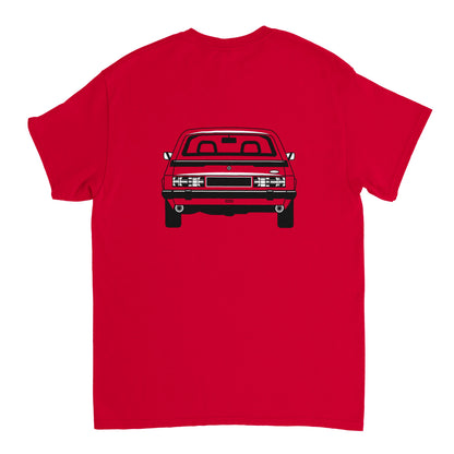 Ford Capri MK3 Front View & Back Super Cool T-Shirt
