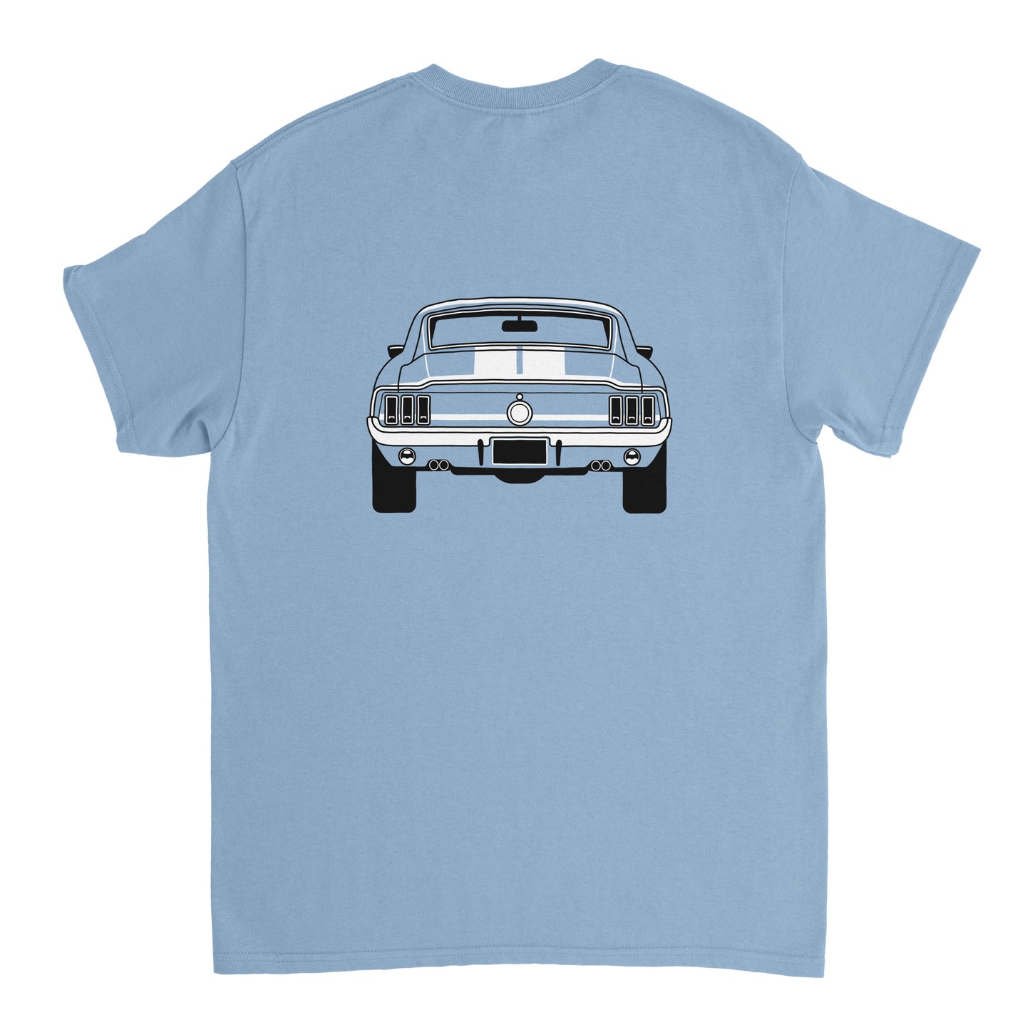 Ford Mustang 302 Front & Back View Super Cool T-Shirt
