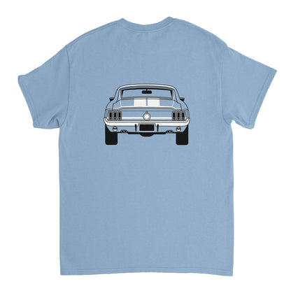 Ford Mustang 302 Front & Back View Super Cool T-Shirt
