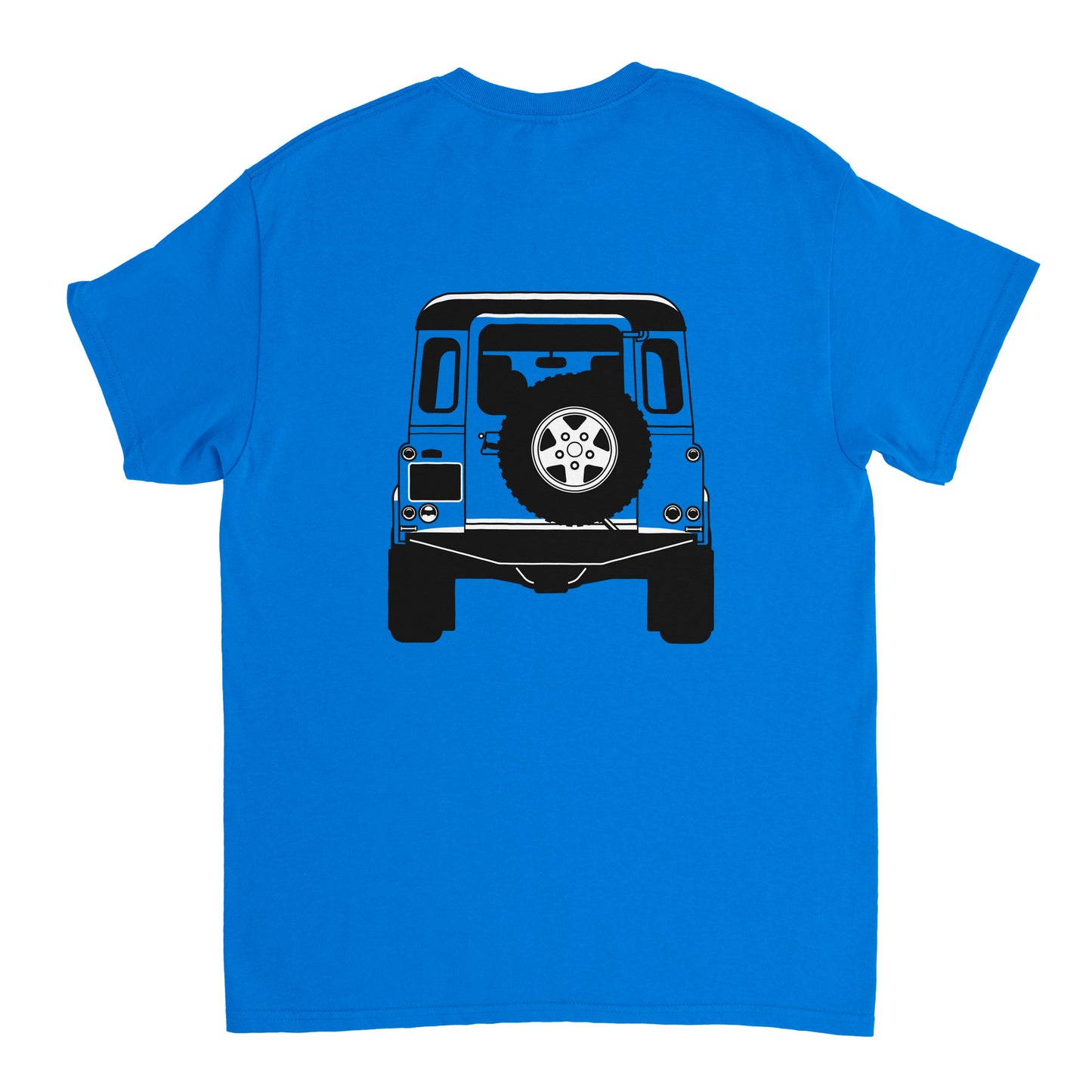 Land Rover Defender Front & Back View Super Cool T-Shirt