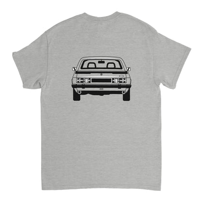 Ford Capri MK3 Front View & Back Super Cool T-Shirt
