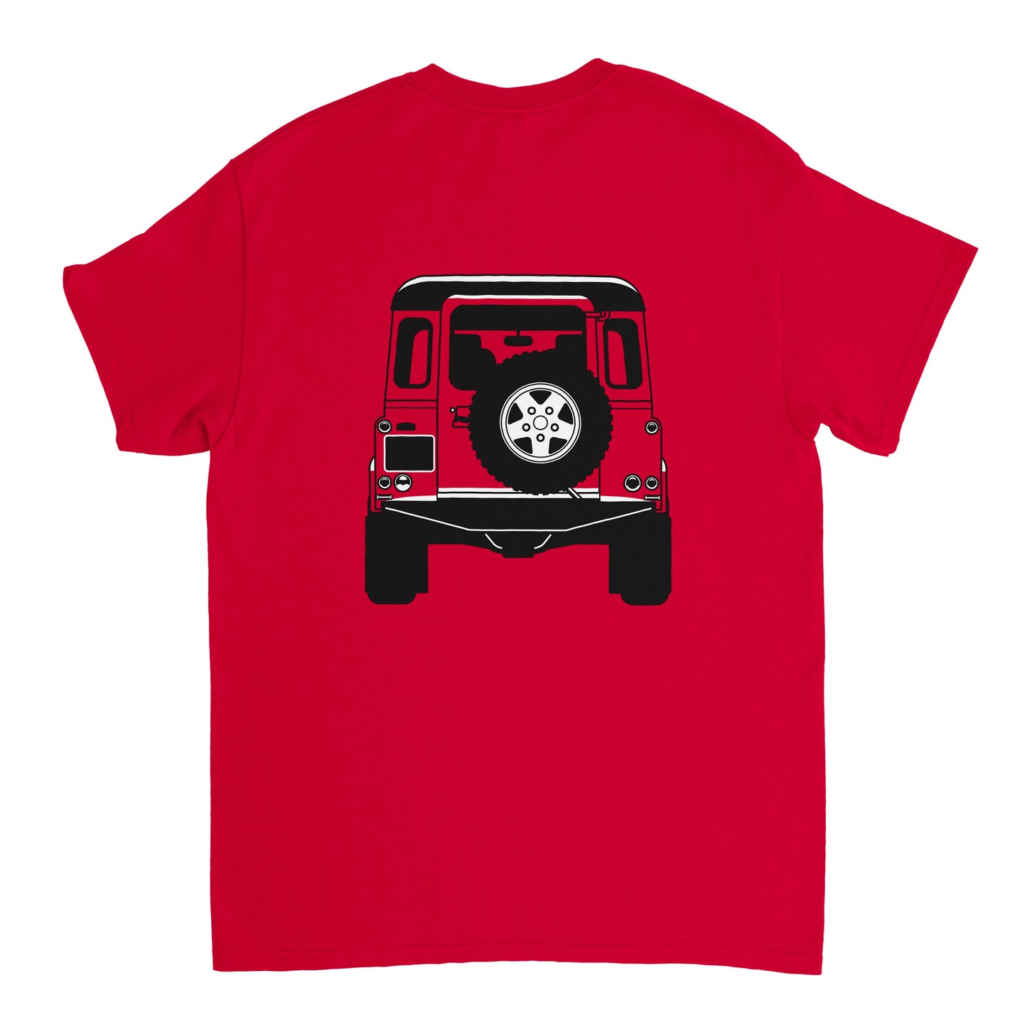 Land Rover Defender Front & Back View Super Cool T-Shirt