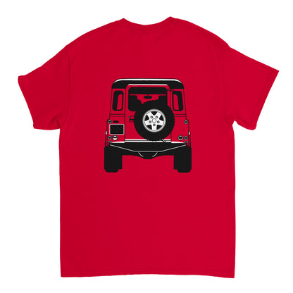 Land Rover Defender Front & Back View Super Cool T-Shirt